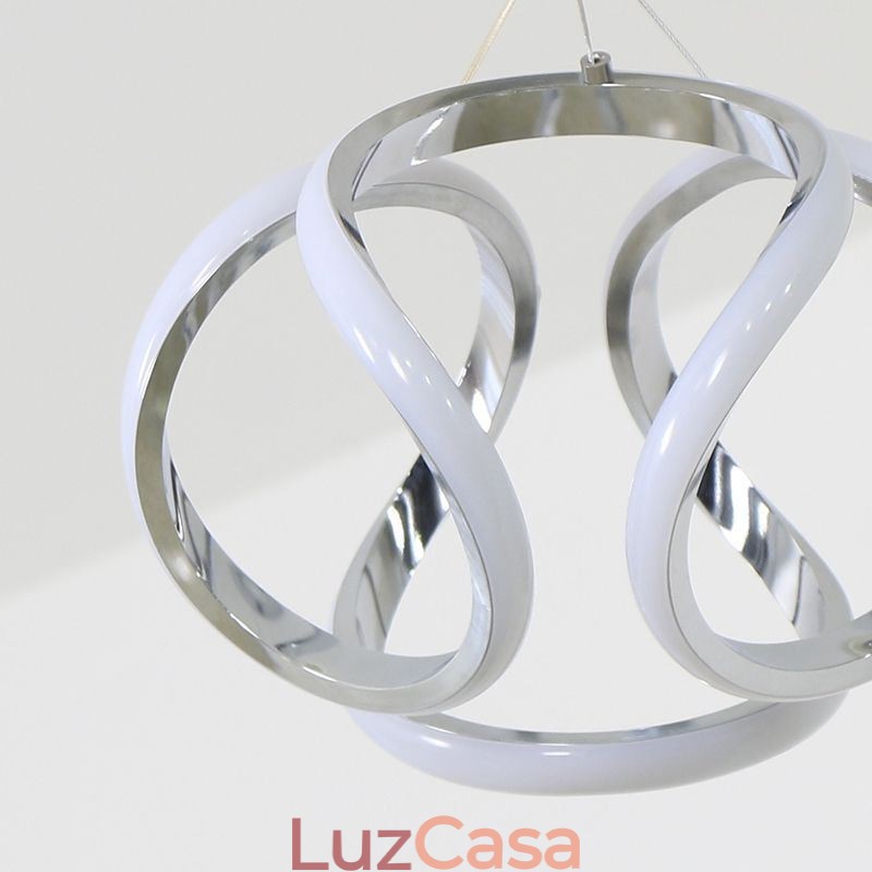 Luminária pendente de alumínio Art Small Pumpkin Ceiling Light