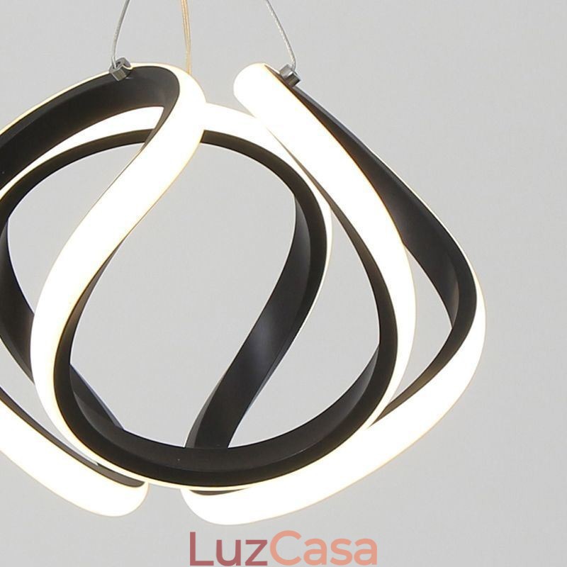 Luminária pendente de alumínio Art Small Pumpkin Ceiling Light