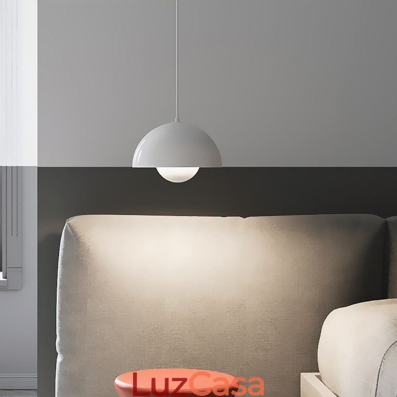 Luminária pendente moderna Macaron Luz decorativa suspensa