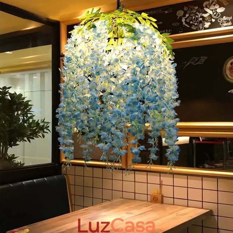Planta moderna Luz Decorativa Estilo Industrial Lustre Loja Música