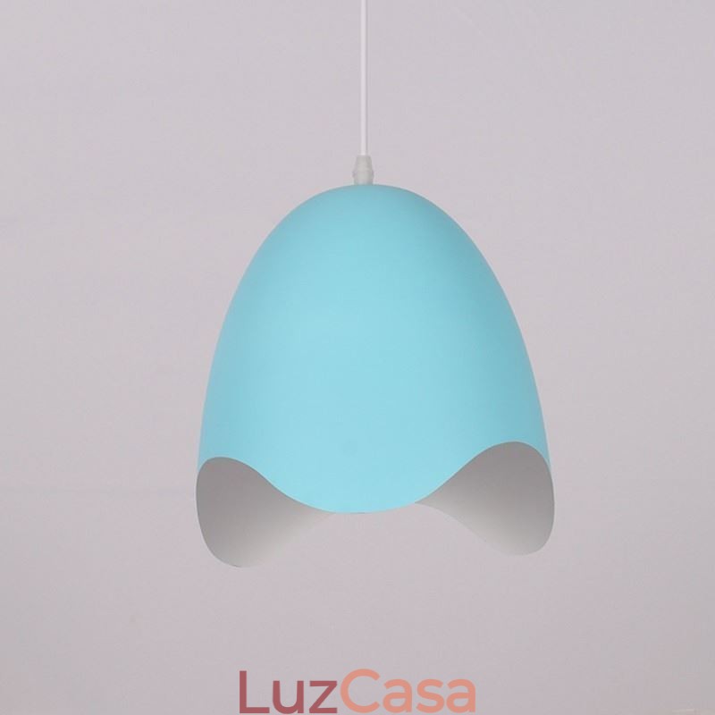 Luminária pendente criativa Macaron Luminária pendente de cabeça única
