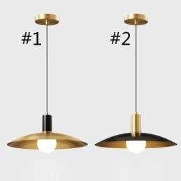 Luminárias pendentes modernas e simples