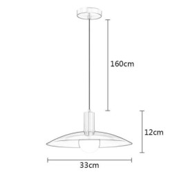 Luminárias pendentes modernas e simples