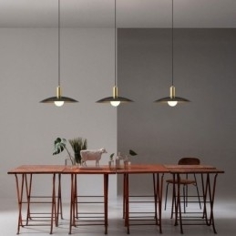 Luminárias pendentes modernas e simples