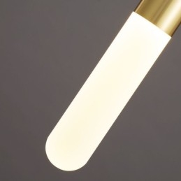 Luminária pendente fosca moderna Luminária pendente escovada