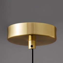 Luminária pendente fosca moderna Luminária pendente escovada