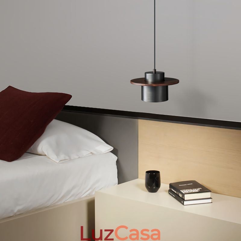 Luminária pendente moderna, uma luz, luminária pendente de latão, ilha de iluminação