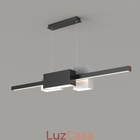 Luminária pendente minimalista de tira moderna e criativa Luminária pendente minimalista de tira moderna e criativa