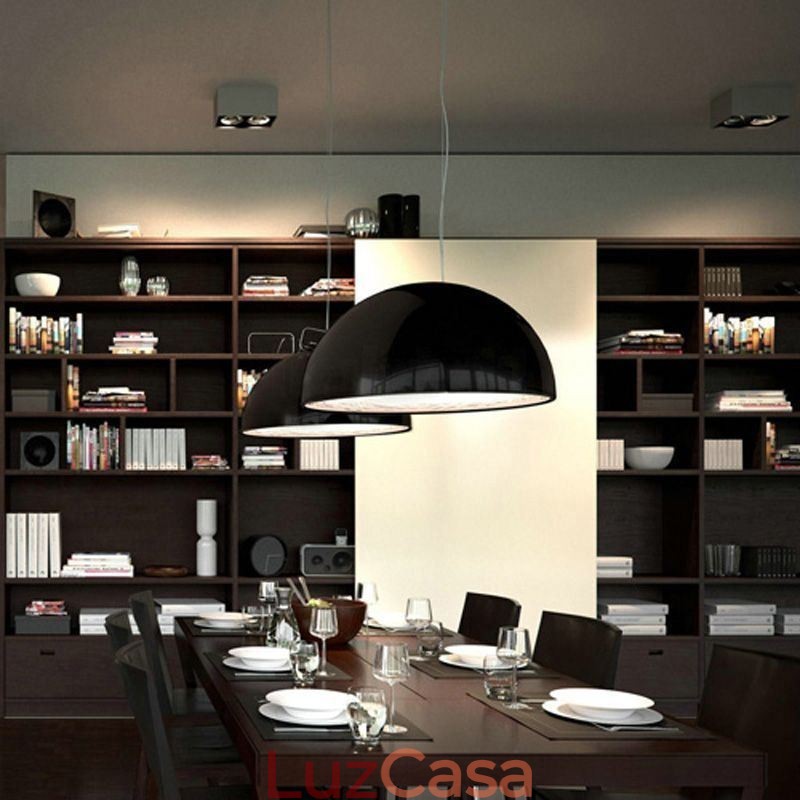 Luminárias pendentes semicirculares Nordic Minimalist Pendant Light Café