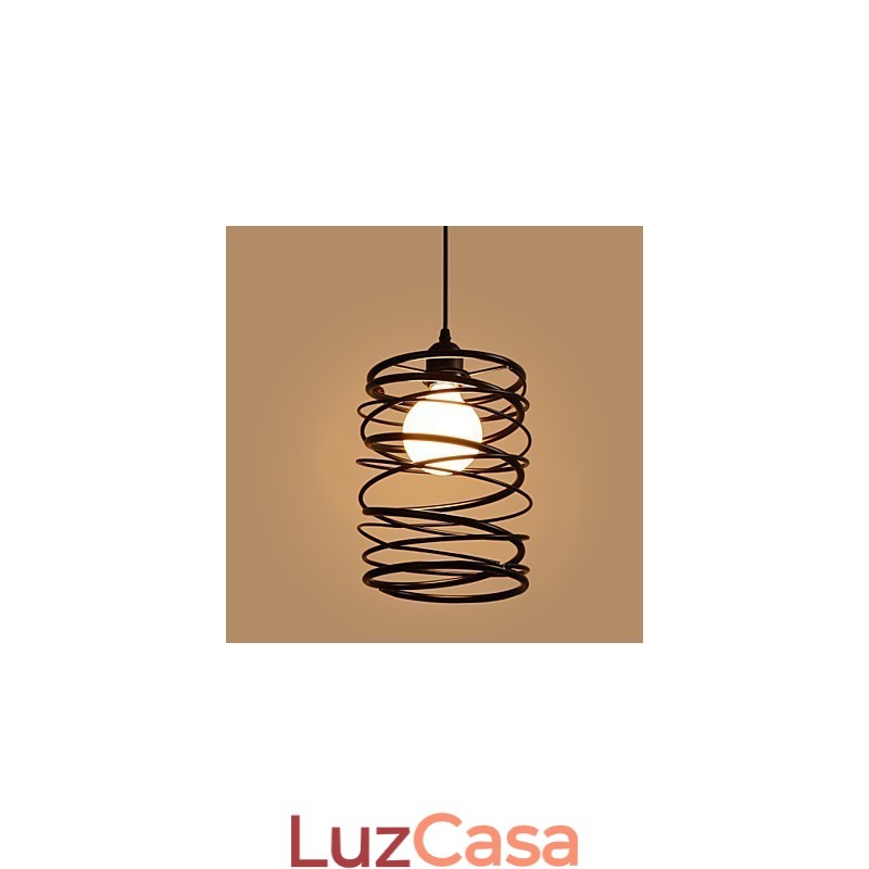 Lustre Mini Estilo Tradicional Clássico Metal