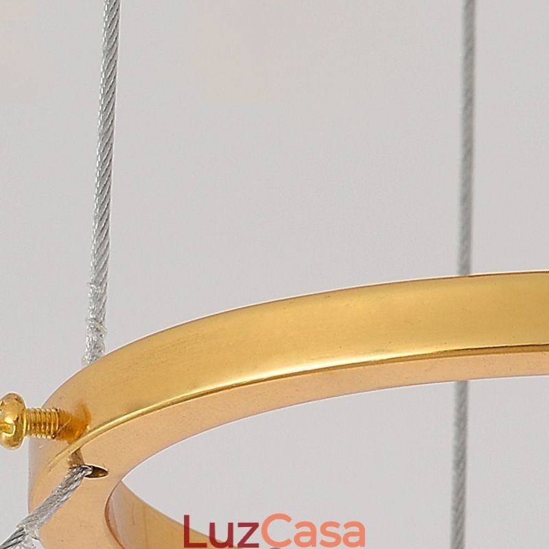 Lustre de vidro europeu pendurado em forma de leque