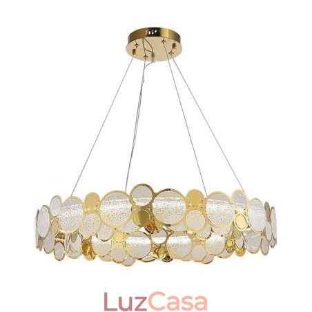 Lustre de vidro europeu Luz criativa Luz pendente de luxo Lustre de vidro europeu Luz criativa Luz pendente de luxo