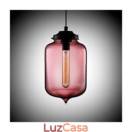 Pendente de design de garrafa 1 luz minimalista pintura de ferro Pendente de design de garrafa 1 luz minimalista pintura de ferro