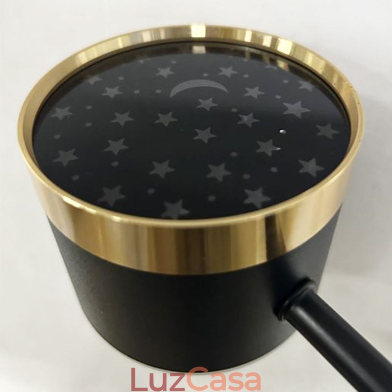 Lustre Estrela Projeção Pendente Luz