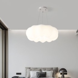 Luminária pendente nórdica Criatividade Forma de abóbora Luzes suspensas