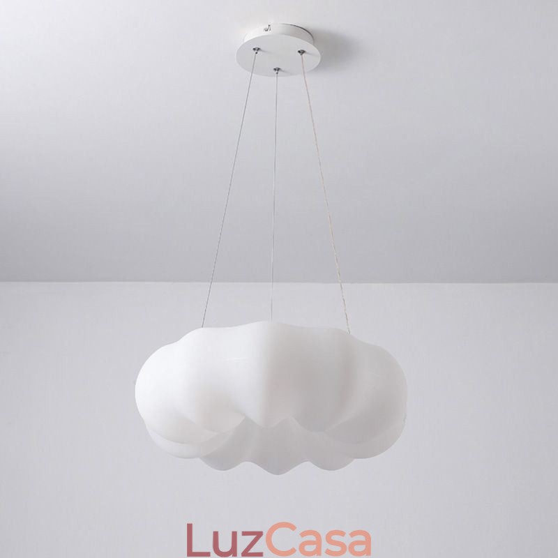Luminária pendente nórdica Criatividade Forma de abóbora Luzes suspensas