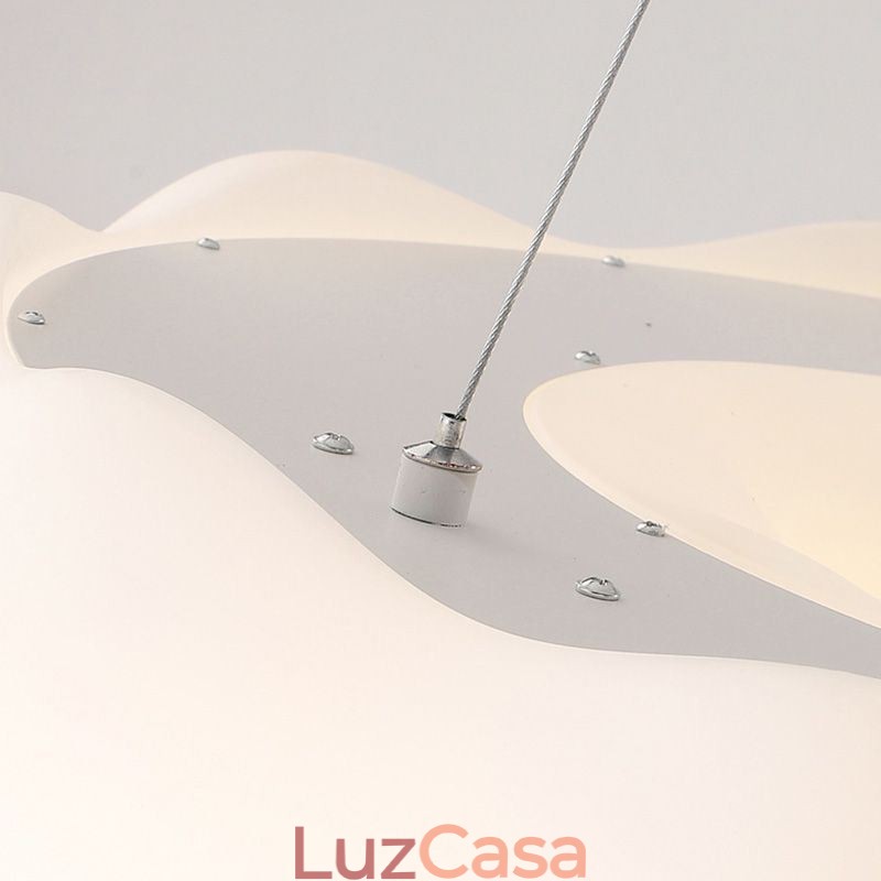 Luminária pendente nórdica Criatividade Forma de abóbora Luzes suspensas
