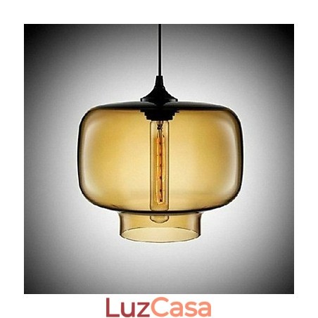 Garrafa Design Pendente 1 Luz Conciso Ferro Pintura Garrafa Design Pendente 1 Luz Conciso Ferro Pintura
