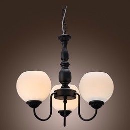 Lustre de bronze estilo vela clássico tradicional