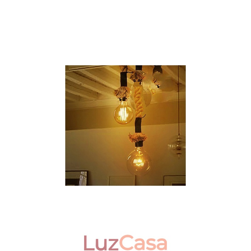 Lustre Mini Estilo Tradicional Clássico Vidro Pendente Luz