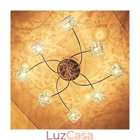 Moderno Contemporâneo Cristal Galvanizado Montagem Embutida Moderno Contemporâneo Cristal Galvanizado Montagem Embutida