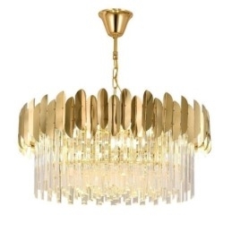 Lindo pendente K9 Cristal Luz de teto