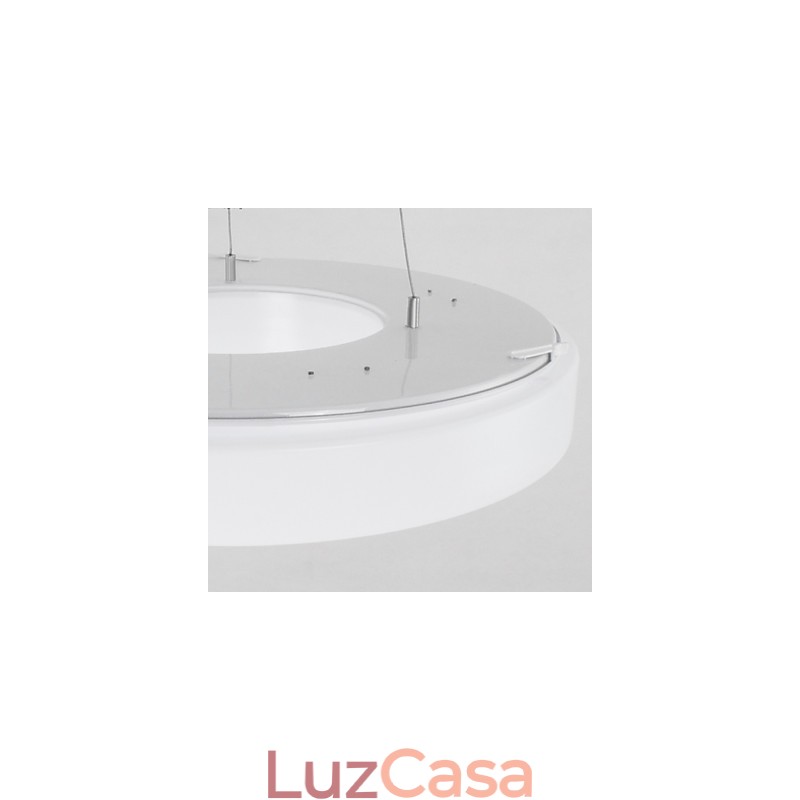 Projeto de iluminação de lustre de acrílico com economia de energia superior, luz pendente redonda moderna