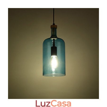 Lustre moderno pendente com cúpula de vidro Lustre moderno pendente com cúpula de vidro