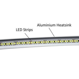 Pendente de acrílico em forma de círculo