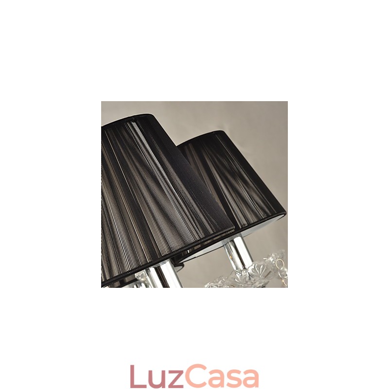 Lustre de Cristal Elegante com 12 Luzes