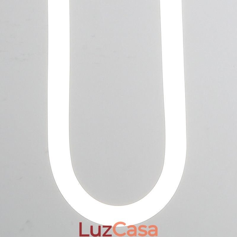 Luminária pendente simples e moderna de latão