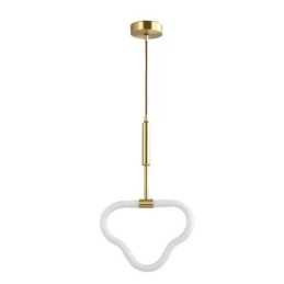 Luminária de teto moderna com ajuste de intensidade de luz acrílica l