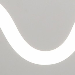Luminária de teto moderna com ajuste de intensidade de luz acrílica l