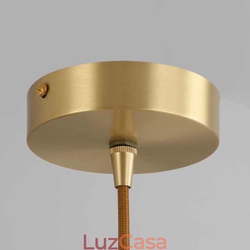 Luminária de teto moderna com ajuste de intensidade de luz acrílica l