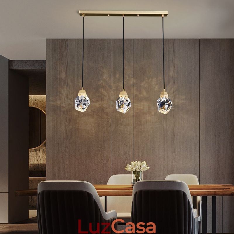 Mini Simples Bola De Cristal Luz Pendurada Luz De Teto