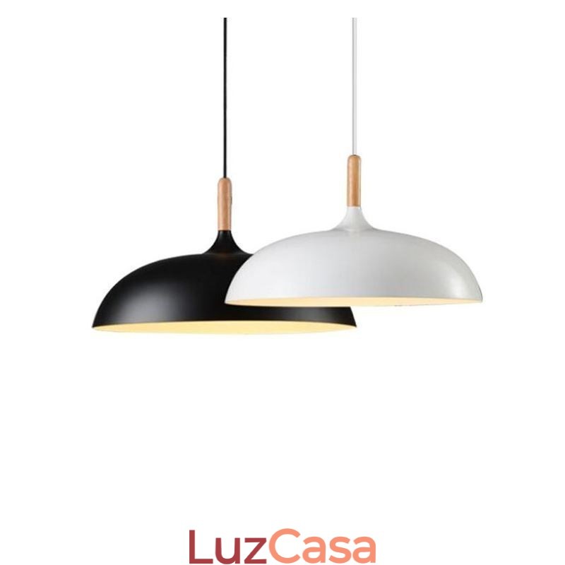 Luminária pendente moderna Luminária pendente colorida Macaron