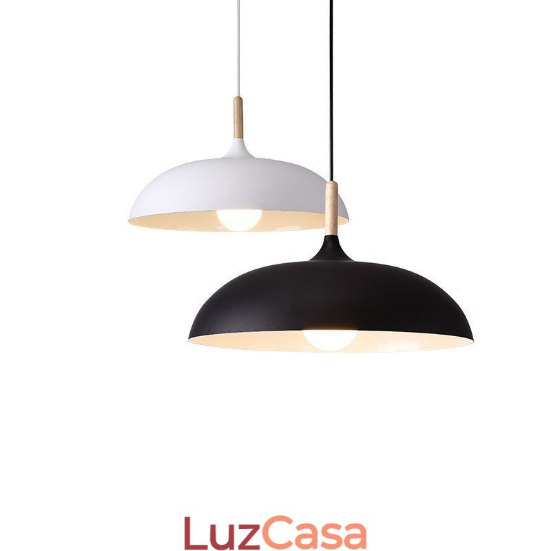 Luminária pendente moderna Luminária pendente colorida Macaron