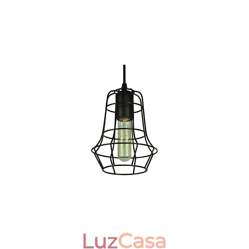 Lustre vintage estilo europeu elegante para luz pendente preta