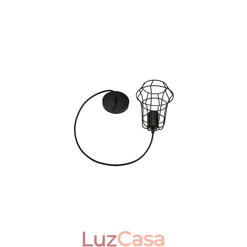 Lustre vintage estilo europeu elegante para luz pendente preta