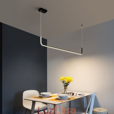 Luminária pendente moderna e minimalista Luminária pendente moderna e minimalista