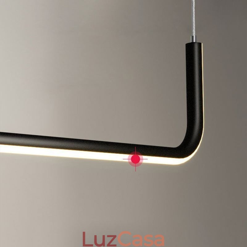 Luminária pendente moderna e minimalista