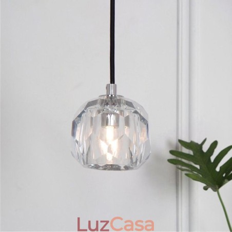 Luminária de teto em forma de bola de futebol de cristal Mordern Luminária de teto em forma de bola de futebol de cristal Mordern