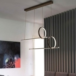 Luminária pendente minimalista decorativa