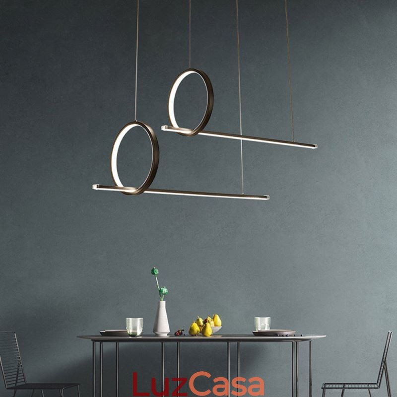 Luminária pendente minimalista decorativa