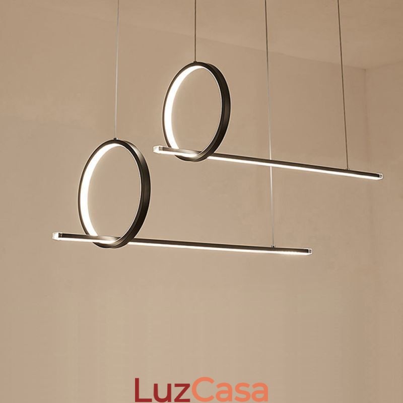 Luminária pendente minimalista decorativa