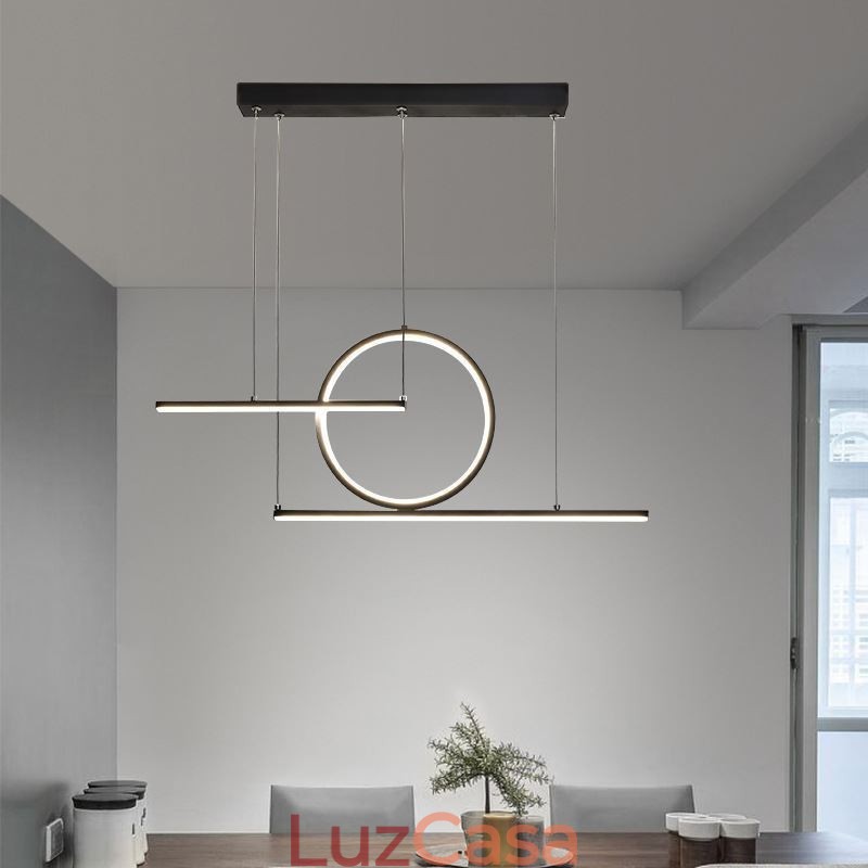 Luminária pendente minimalista decorativa