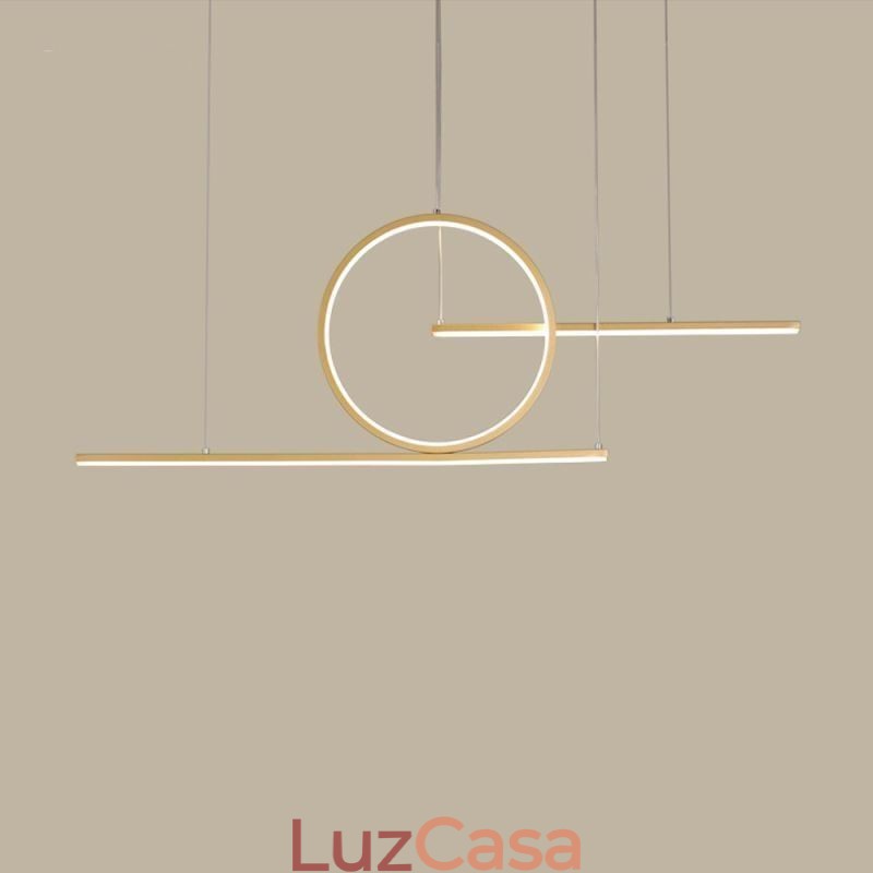 Luminária pendente minimalista decorativa