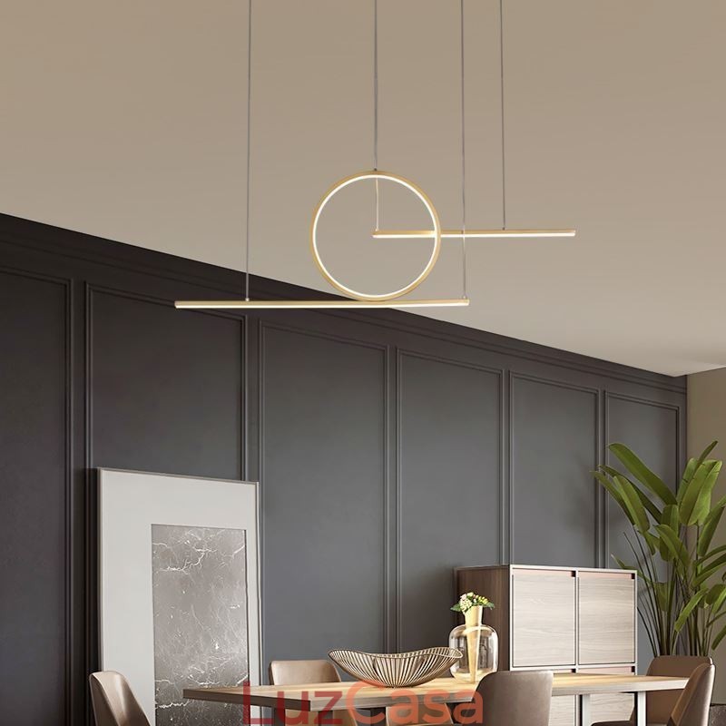Luminária pendente minimalista decorativa
