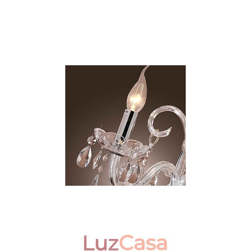 Lustre de Cristal Rústico Lodge Outros Cristal