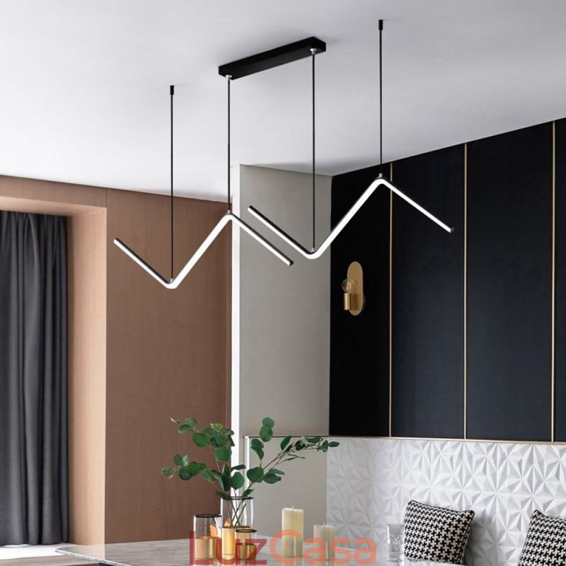 Luminária pendente minimalista decorativa